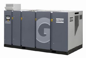 GA 90+-160+/GA 110-160 VSD: Öleingespritzte Schraubenkompressoren, 90-160 kW, 125-200 PS.